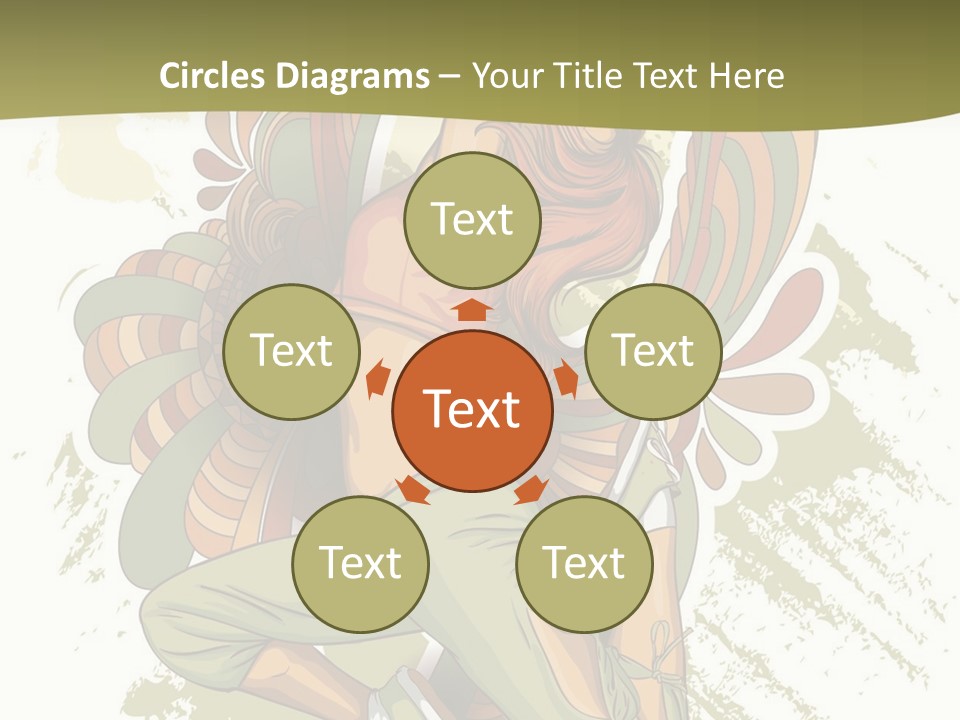 Gymnastics Hiphop Dancer PowerPoint Template