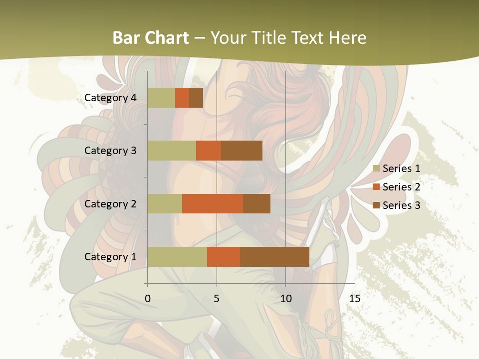 Gymnastics Hiphop Dancer PowerPoint Template