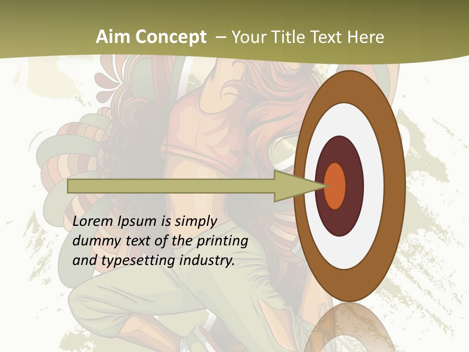 Gymnastics Hiphop Dancer PowerPoint Template