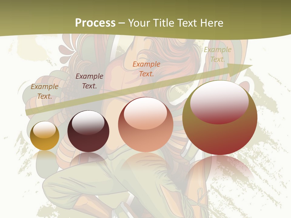 Gymnastics Hiphop Dancer PowerPoint Template