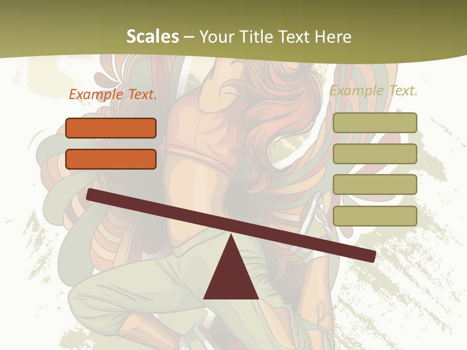 Gymnastics Hiphop Dancer PowerPoint Template