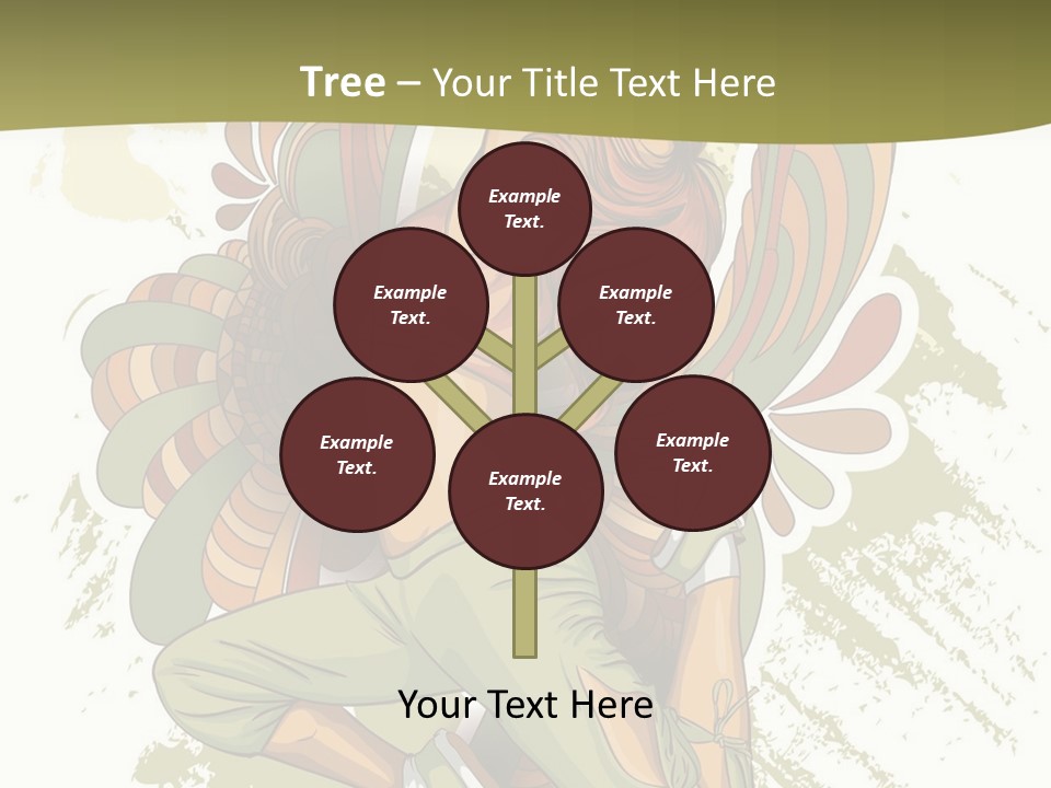 Gymnastics Hiphop Dancer PowerPoint Template