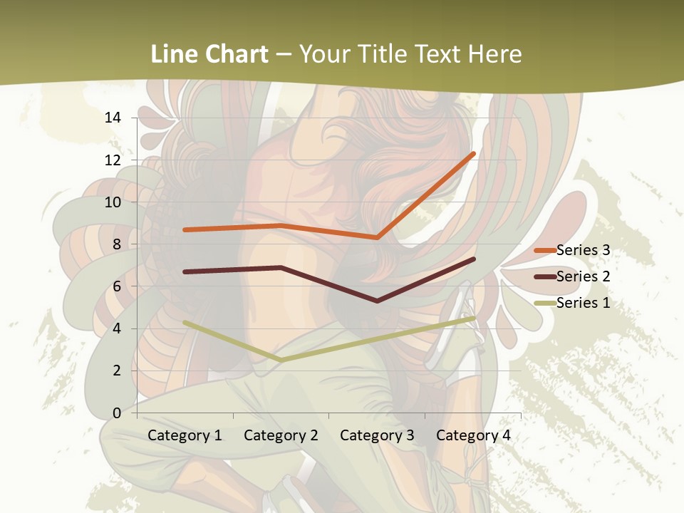 Gymnastics Hiphop Dancer PowerPoint Template