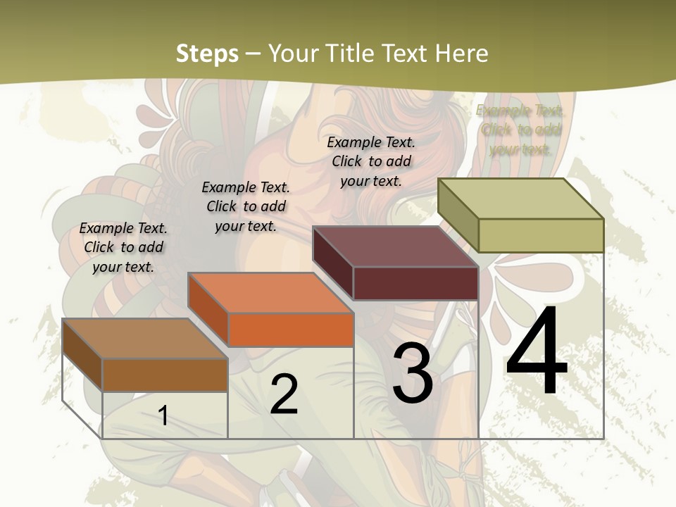 Gymnastics Hiphop Dancer PowerPoint Template