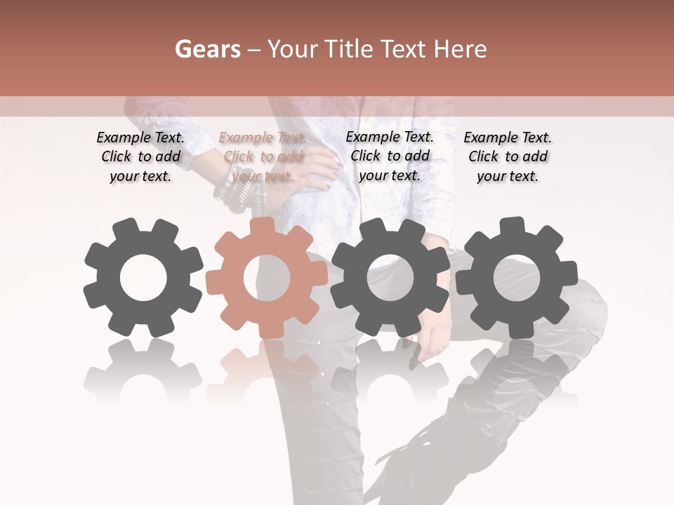 Brown Lovely Beauty PowerPoint Template