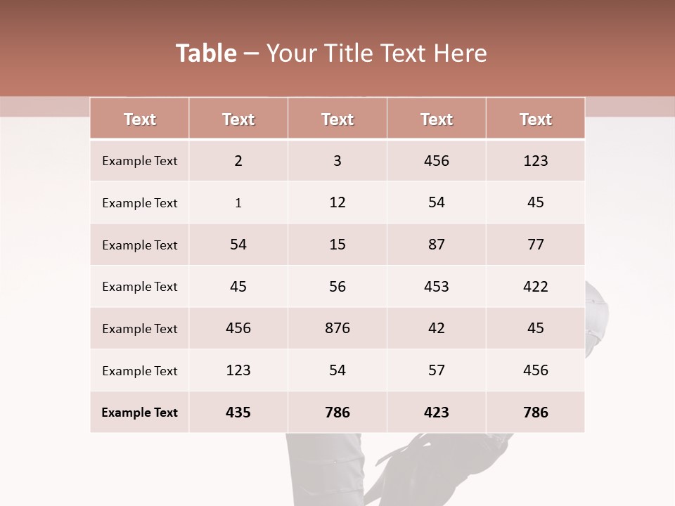 Brown Lovely Beauty PowerPoint Template