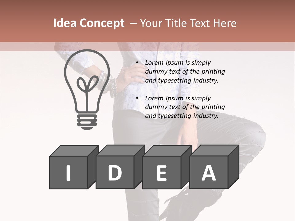 Brown Lovely Beauty PowerPoint Template