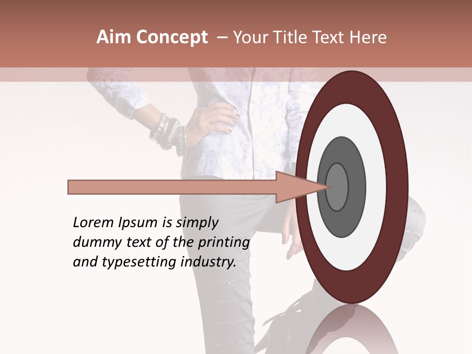 Brown Lovely Beauty PowerPoint Template