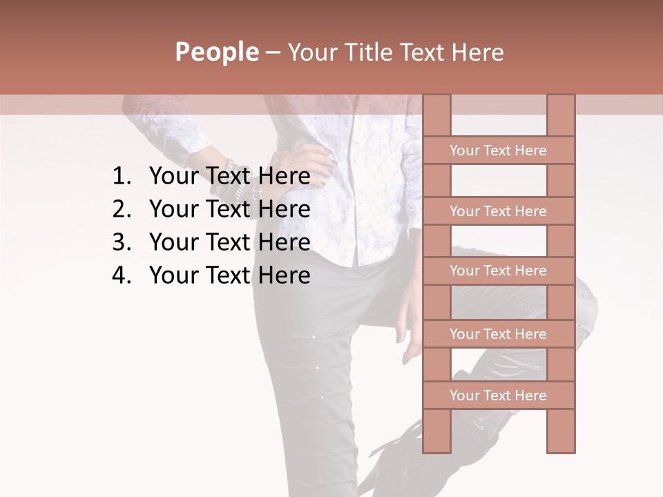 Brown Lovely Beauty PowerPoint Template