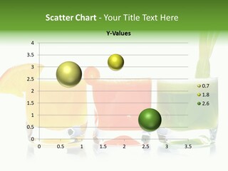 Bubble Dieting Citrus PowerPoint Template