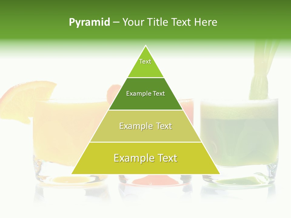 Bubble Dieting Citrus PowerPoint Template