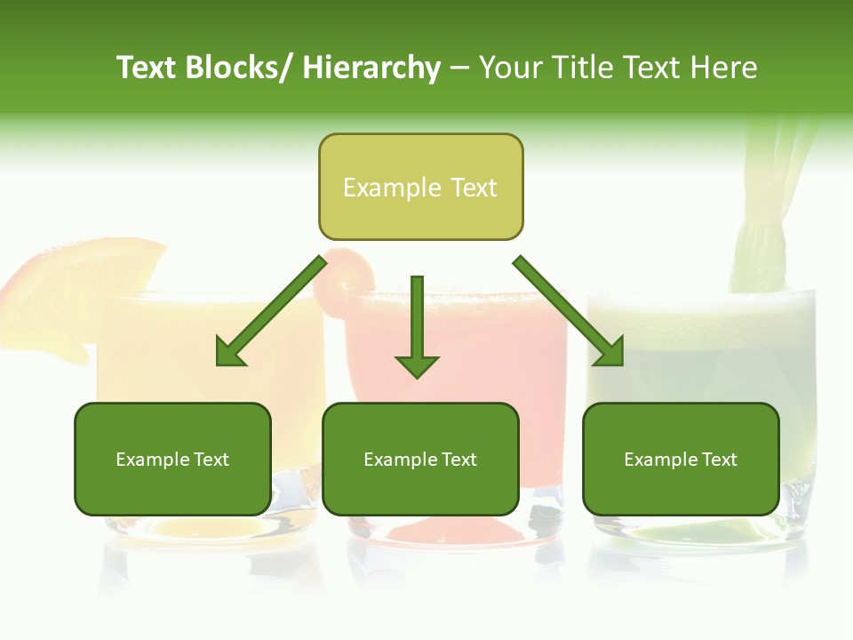 Bubble Dieting Citrus PowerPoint Template