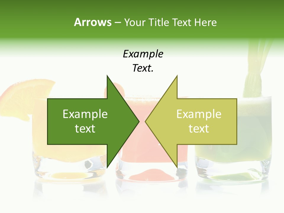 Bubble Dieting Citrus PowerPoint Template