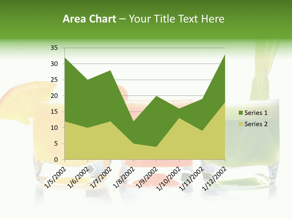 Bubble Dieting Citrus PowerPoint Template