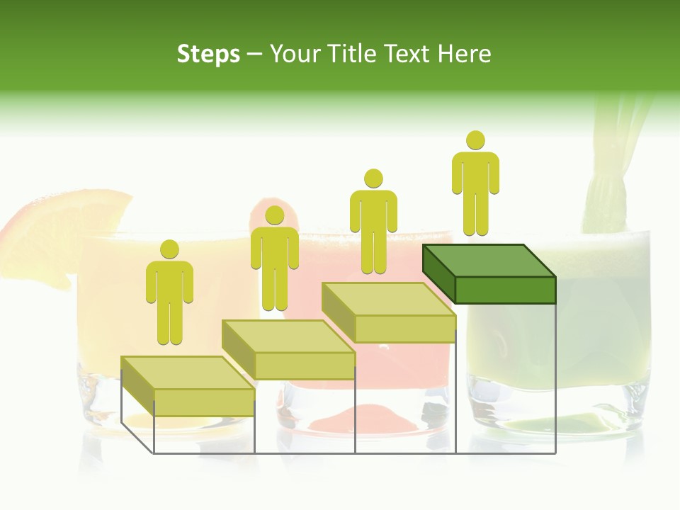 Bubble Dieting Citrus PowerPoint Template