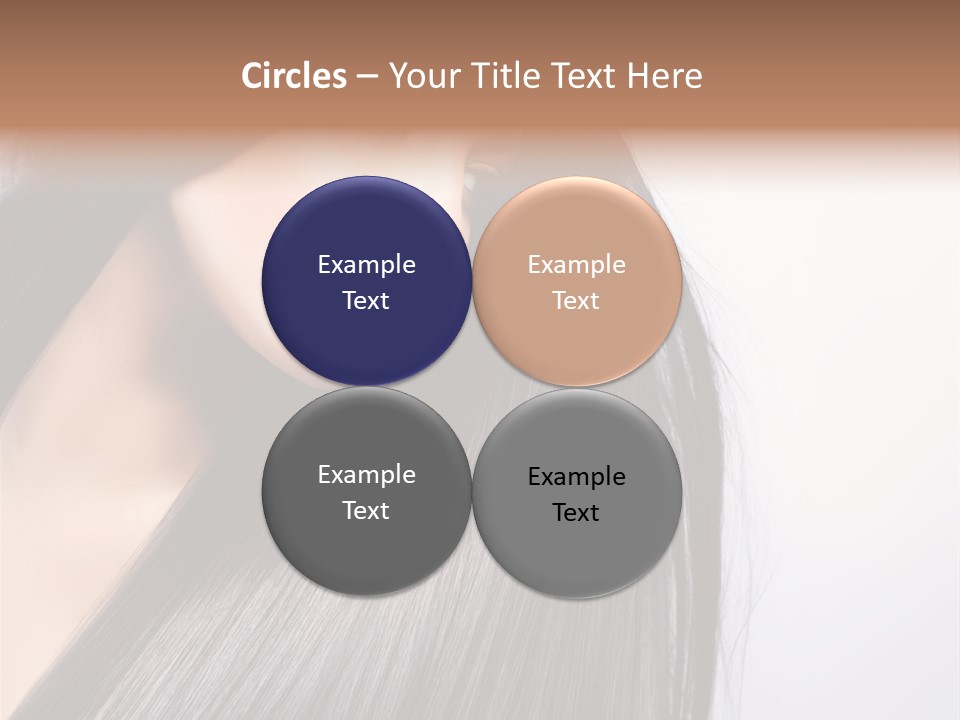 Hairstyle Cosmetic Wellness PowerPoint Template