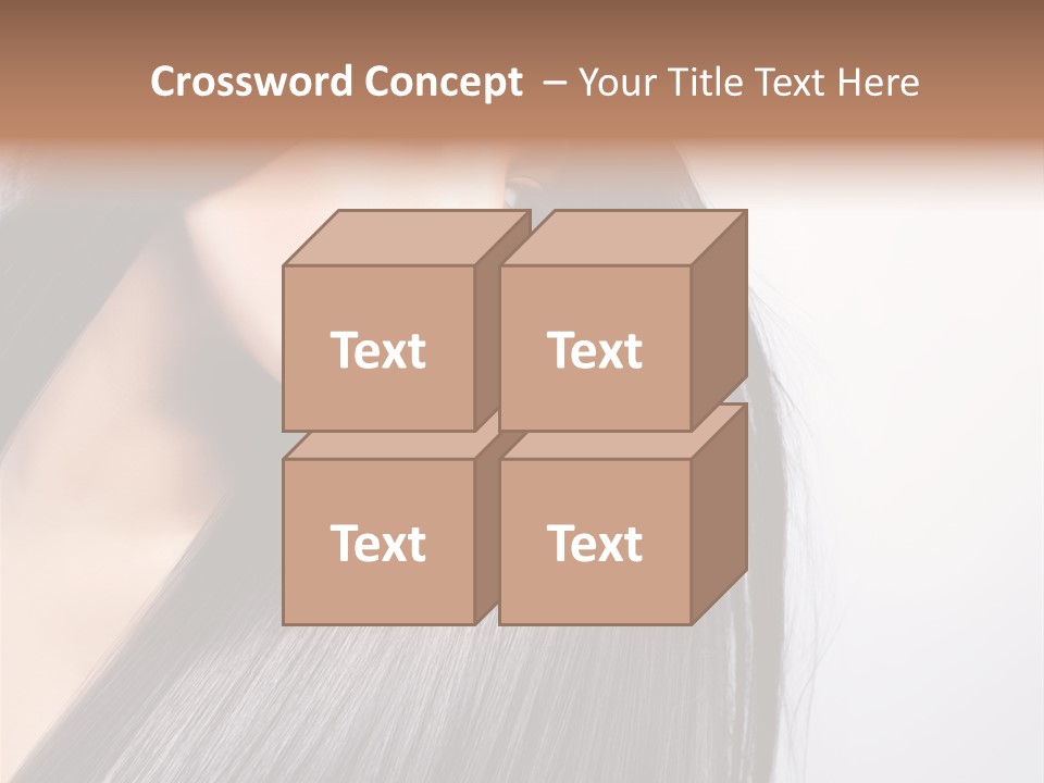 Hairstyle Cosmetic Wellness PowerPoint Template