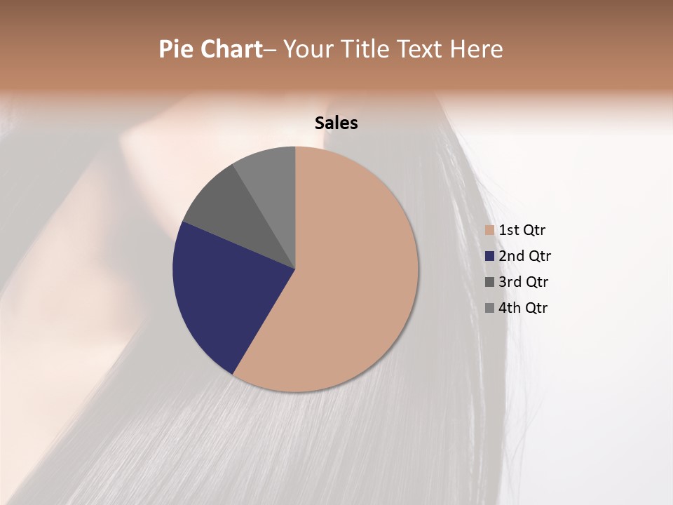 Hairstyle Cosmetic Wellness PowerPoint Template