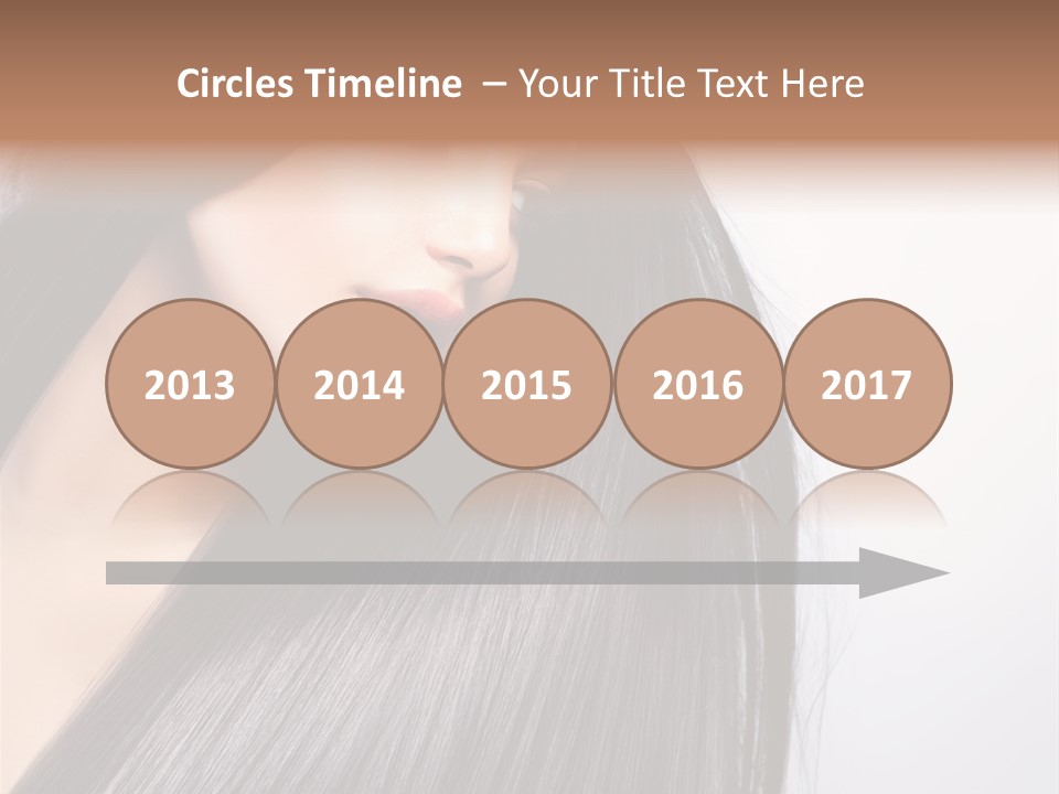 Hairstyle Cosmetic Wellness PowerPoint Template