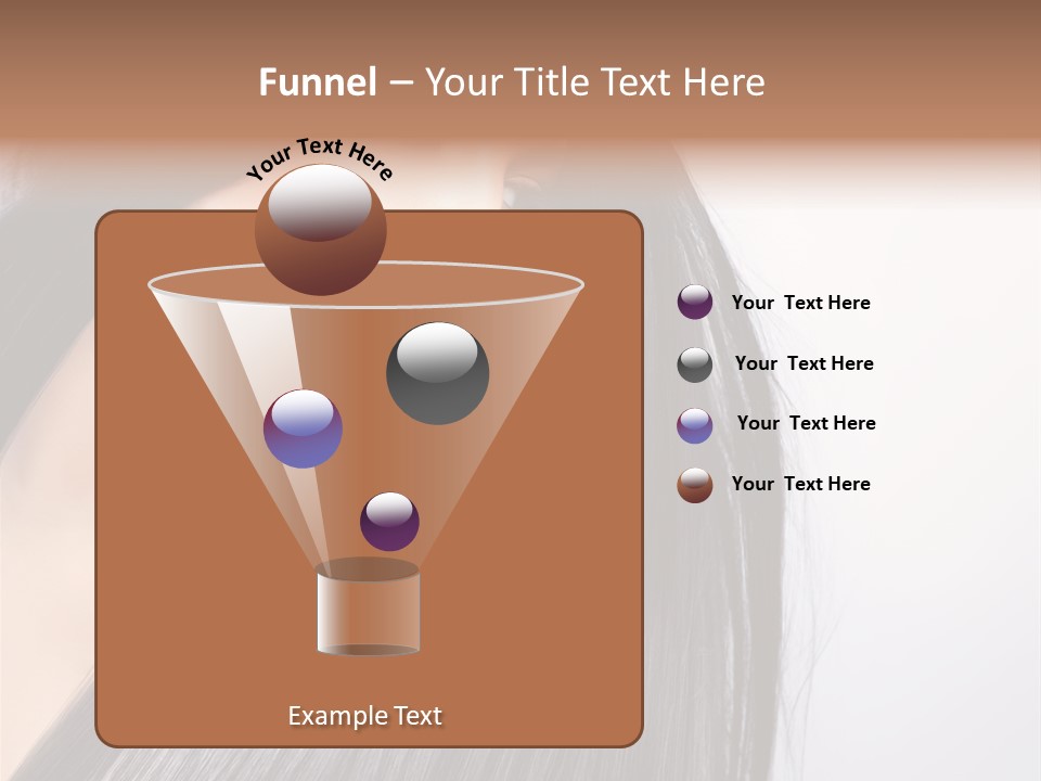 Hairstyle Cosmetic Wellness PowerPoint Template