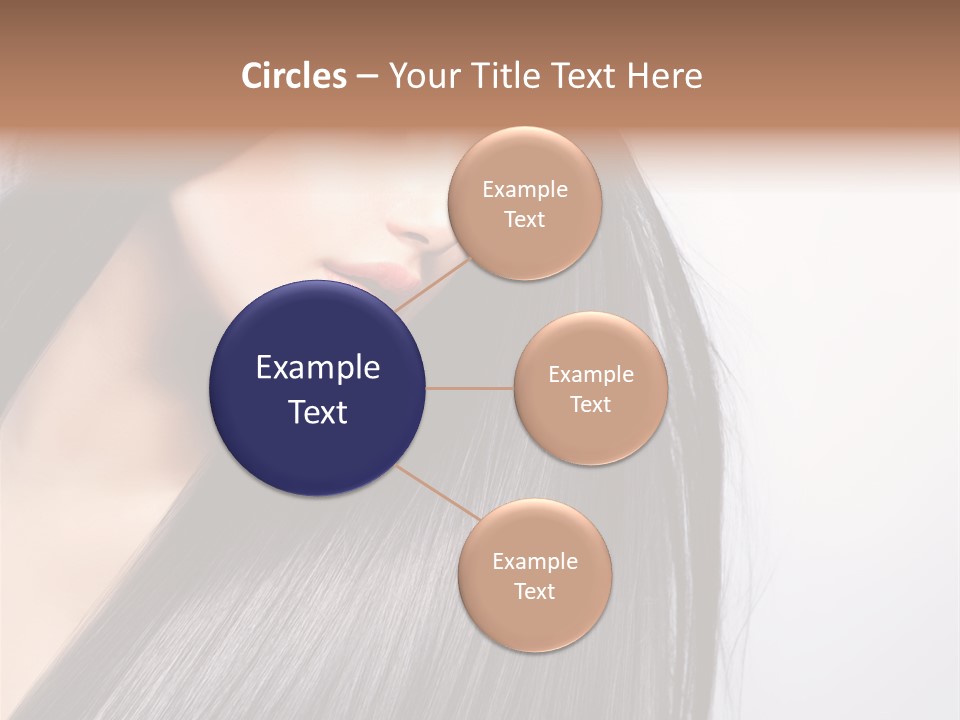 Hairstyle Cosmetic Wellness PowerPoint Template