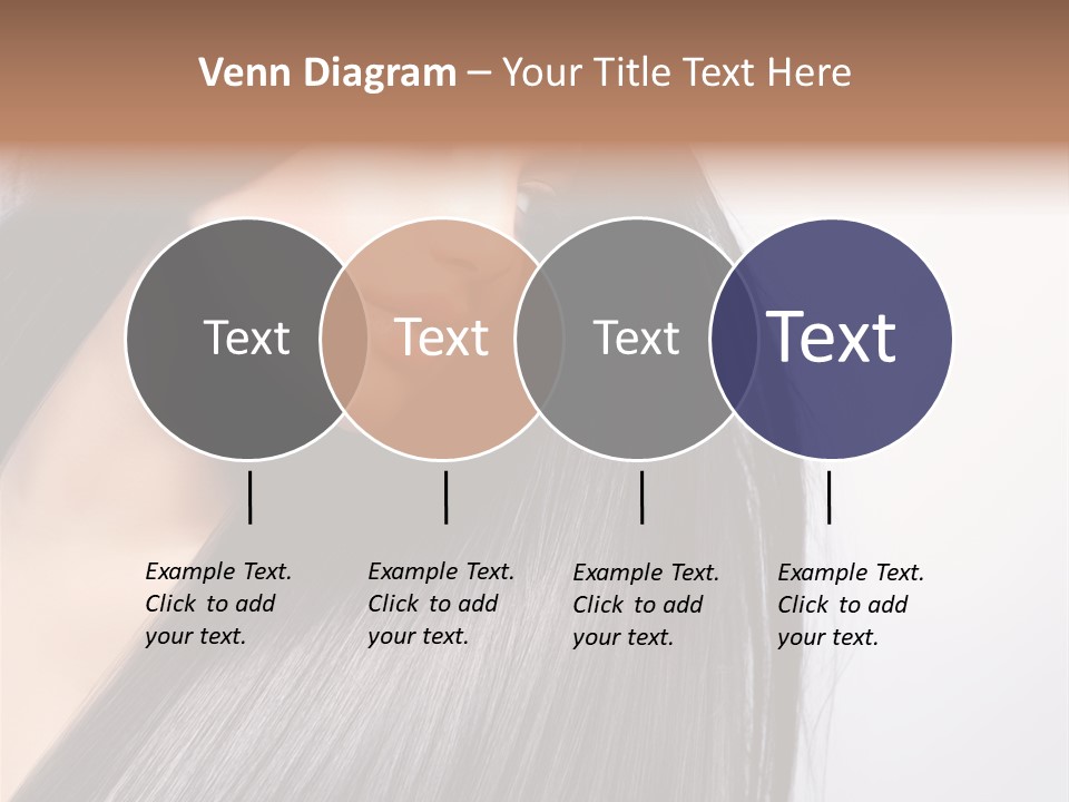 Hairstyle Cosmetic Wellness PowerPoint Template