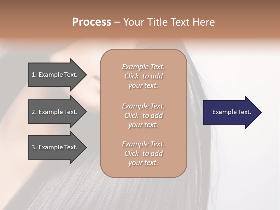 Hairstyle Cosmetic Wellness PowerPoint Template