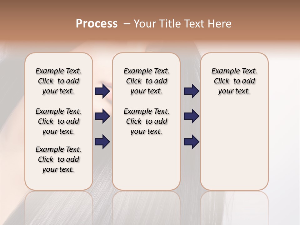 Hairstyle Cosmetic Wellness PowerPoint Template