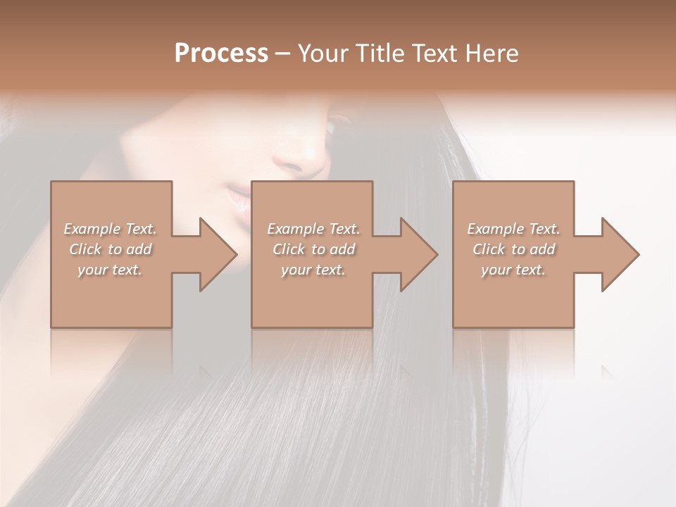Hairstyle Cosmetic Wellness PowerPoint Template