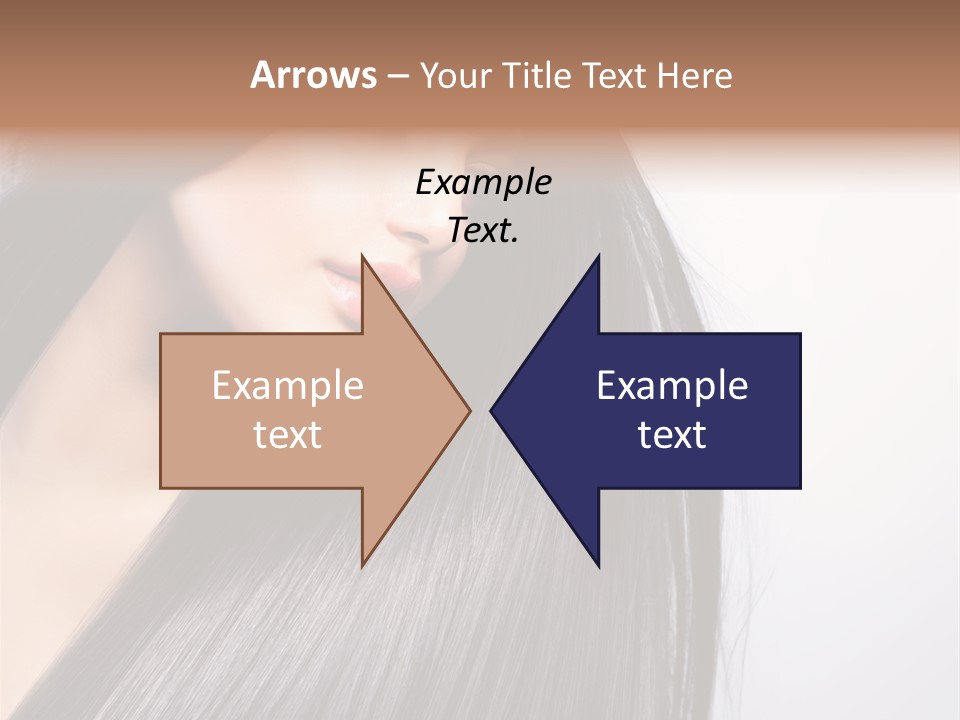 Hairstyle Cosmetic Wellness PowerPoint Template