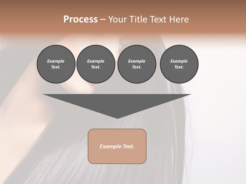 Hairstyle Cosmetic Wellness PowerPoint Template