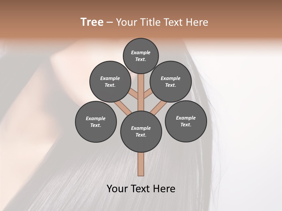 Hairstyle Cosmetic Wellness PowerPoint Template