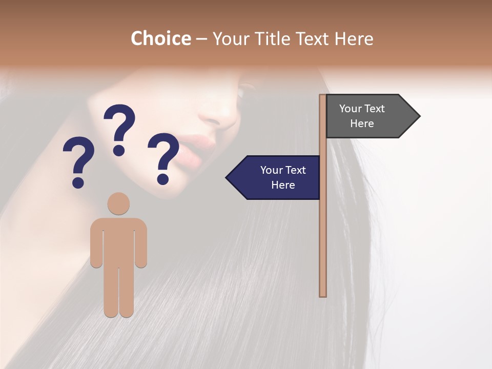 Hairstyle Cosmetic Wellness PowerPoint Template