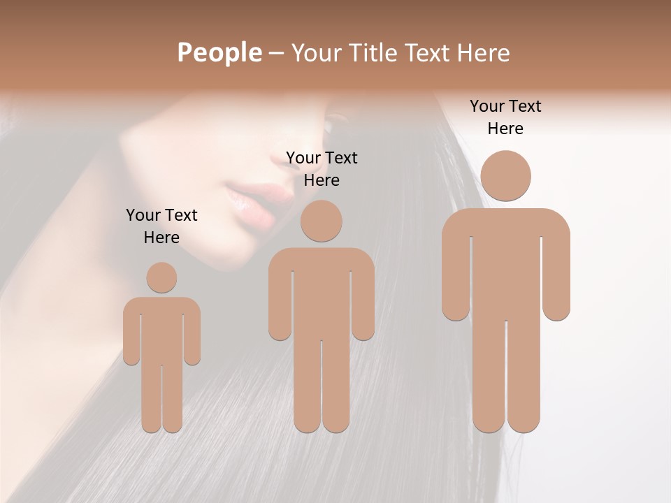 Hairstyle Cosmetic Wellness PowerPoint Template