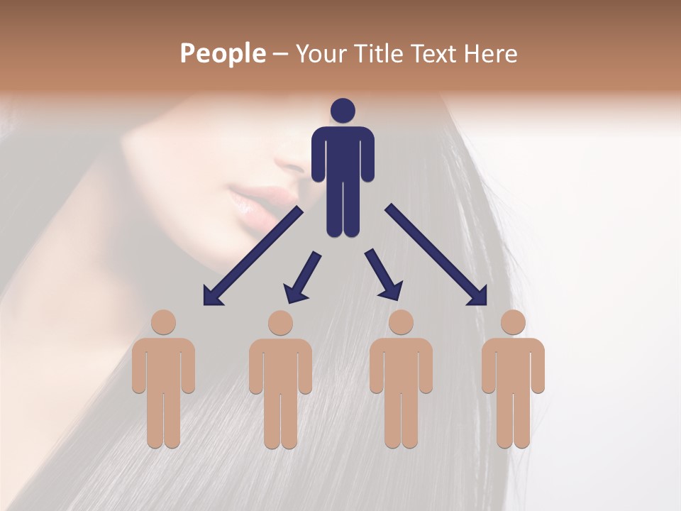 Hairstyle Cosmetic Wellness PowerPoint Template