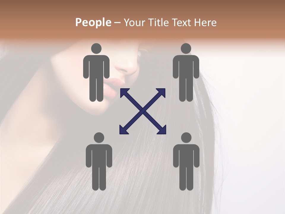 Hairstyle Cosmetic Wellness PowerPoint Template