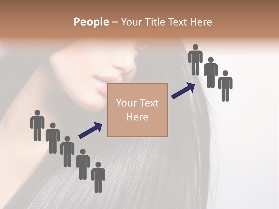 Hairstyle Cosmetic Wellness PowerPoint Template