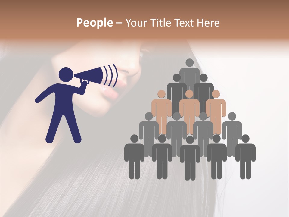 Hairstyle Cosmetic Wellness PowerPoint Template