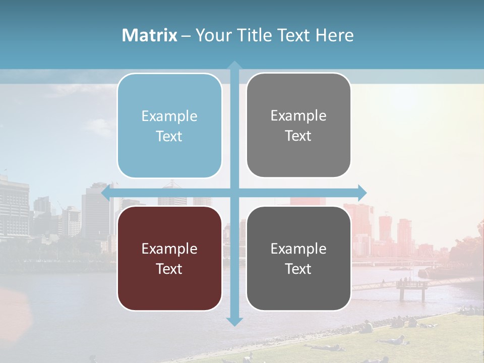 Australia Weekend Skyline PowerPoint Template