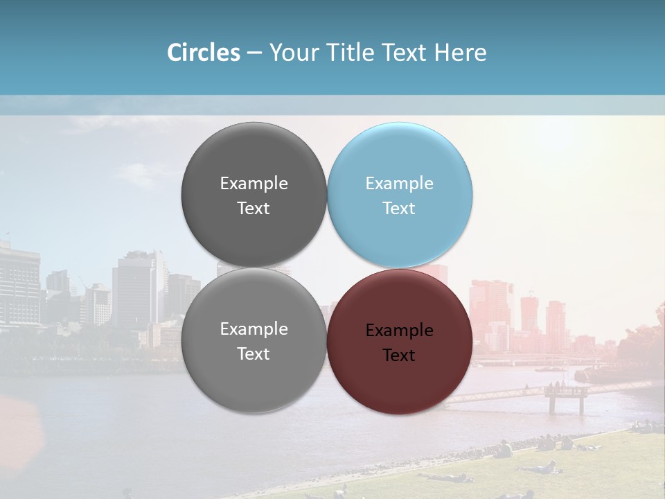 Australia Weekend Skyline PowerPoint Template
