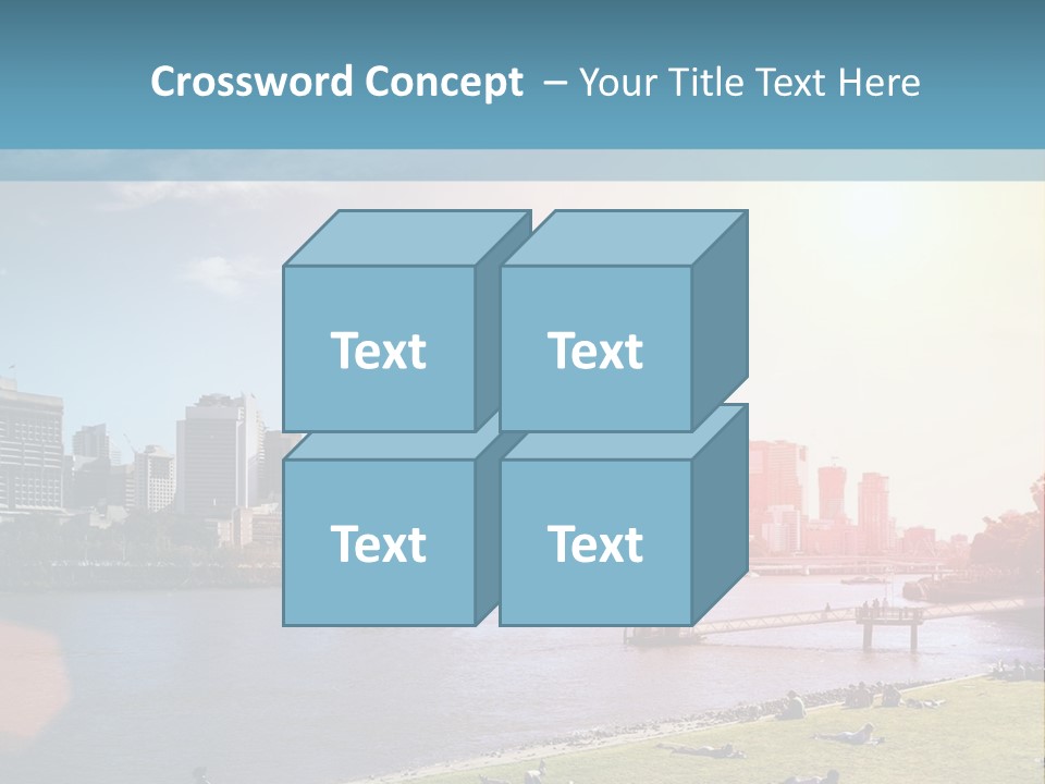 Australia Weekend Skyline PowerPoint Template