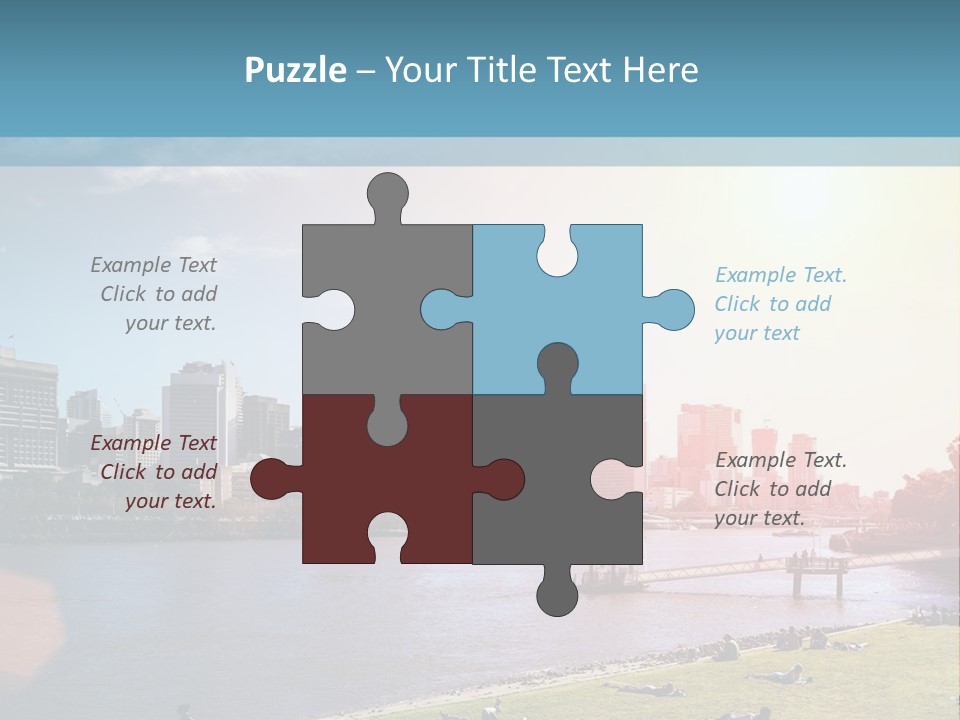 Australia Weekend Skyline PowerPoint Template