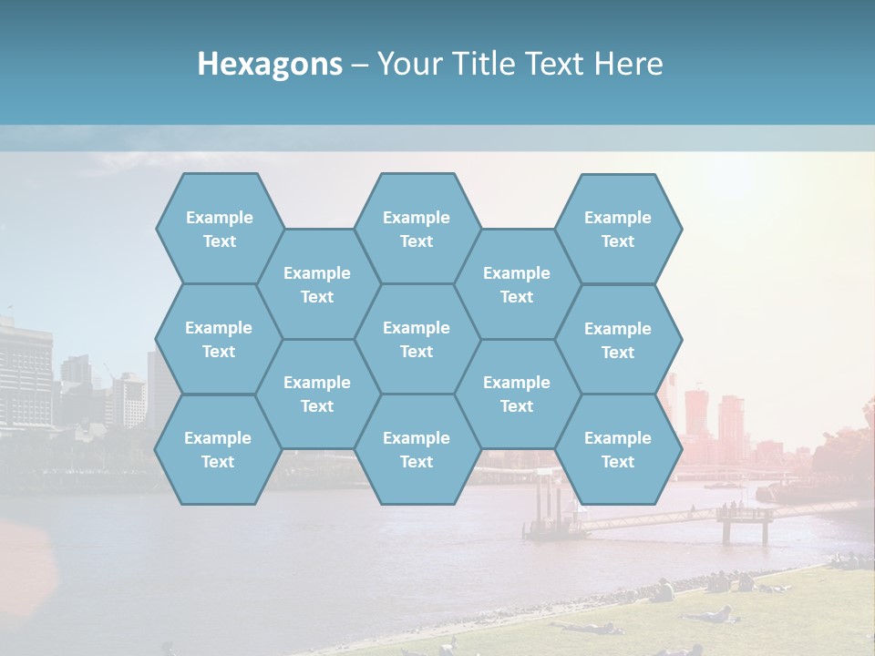 Australia Weekend Skyline PowerPoint Template