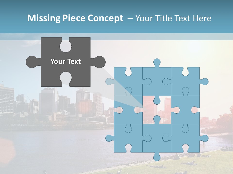 Australia Weekend Skyline PowerPoint Template