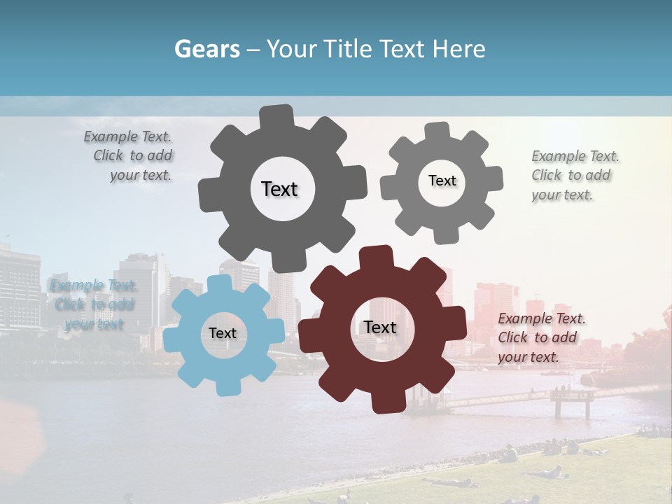 Australia Weekend Skyline PowerPoint Template