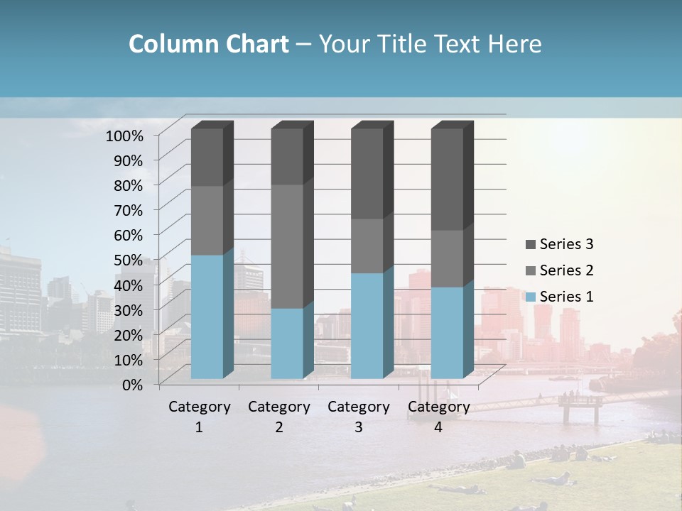 Australia Weekend Skyline PowerPoint Template