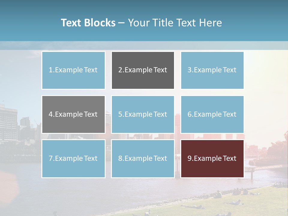 Australia Weekend Skyline PowerPoint Template