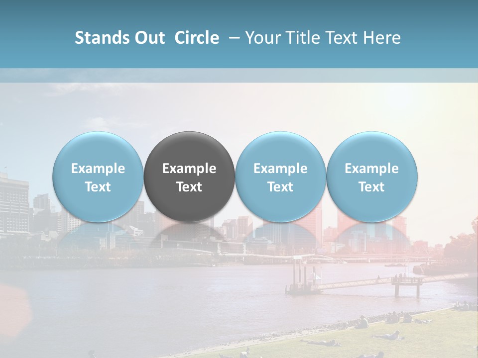 Australia Weekend Skyline PowerPoint Template