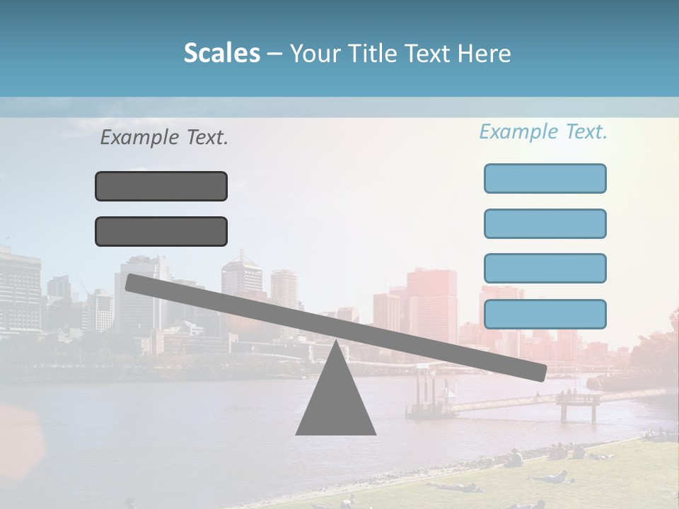 Australia Weekend Skyline PowerPoint Template