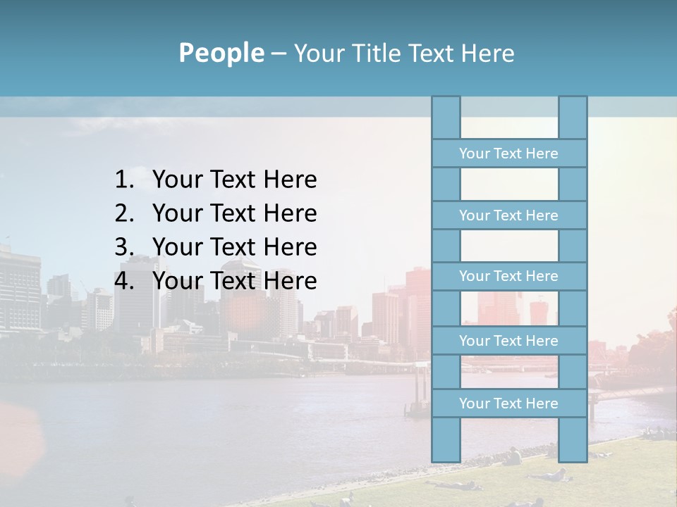 Australia Weekend Skyline PowerPoint Template